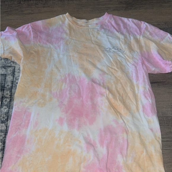 Simply Southern Pastel Tie-Dye Tee - Picture 1 of 2